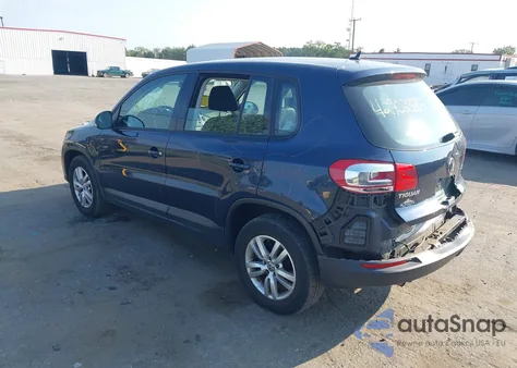 2014 Volkswagen Tiguan S z USA, uszkodzony, nr VIN WVGBV3AX8EW554992